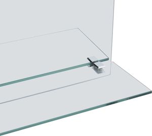 Lustro vidaXL srebrny (249431) 4