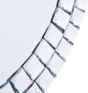 vidaXL Lustro ścienne, 40 cm, szkło hartowane 3