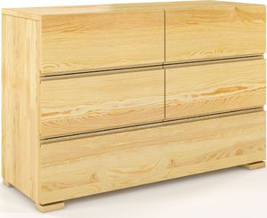 Elior Komoda drewniana z szufladami Verlos 4S - Sosna 1
