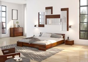 Elior Komoda drewniana 6 szuflad Ventos 5S - Sosna 2