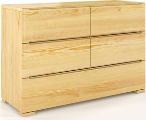 Elior Komoda drewniana 5 szuflad Ventos 4S - Sosna 1
