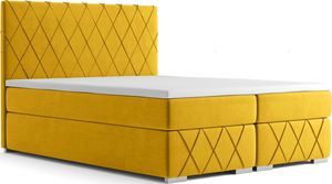 Elior Pikowane łóżko kontynentalne Elise 180x200 - 58 kolorów 1
