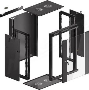 Szafa Lanberg Wisząca 19" 15U (WFFA-5415-10B) 13