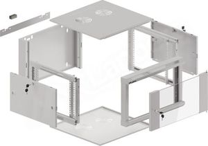 Szafa Lanberg Wisząca 19" 6U (WFFA-5606-10S) 10