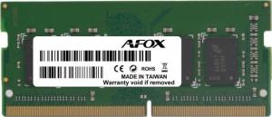 Pamięć do laptopa AFOX SODIMM, DDR3, 4 GB, 1600 MHz,  (AFSD34BN1P) 1