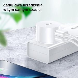 Ładowarka Usams T20 2x USB-A 2.1 A (66881-uniw) 3