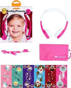 Słuchawki BuddyPhones Explore (BP-EX-FD-PINK-01-K) 2
