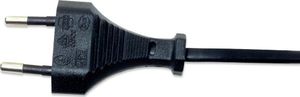 Kabel zasilający Manhattan Kabel Zasilający Audio Ósemka Euro na C7 3m Czarny 2