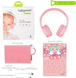 Słuchawki BuddyPhones Play Sakura (BT-BP-PLAY-SAKURA) 2