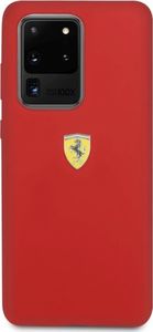Ferrari Ferrari Hardcase FESSIHCS69RE S20 Ultra G988 czerwony/red Silicone 3
