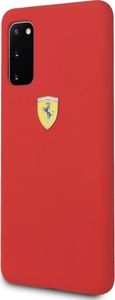 Ferrari Ferrari Hardcase FESSIHCS62RE S20 G980 czerwony/red Silicone 2