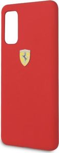 Ferrari Ferrari Hardcase FESSIHCS62RE S20 G980 czerwony/red Silicone 5