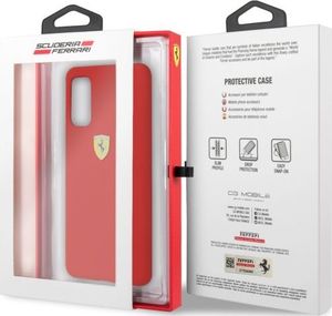 Ferrari Ferrari Hardcase FESSIHCS62RE S20 G980 czerwony/red Silicone 7