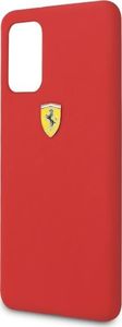 Ferrari Ferrari Hardcase FESSIHCS67RE S20+ G985 czerwony/red Silicone 5