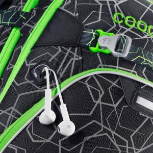 Coocazoo Plecak szkolny ScaleRale Laserreflect Sollar-Green 8
