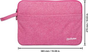 Etui Manhattan Seattle 14.5" Różowy 5