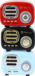 Głośnik Techly Retro czerwony 5