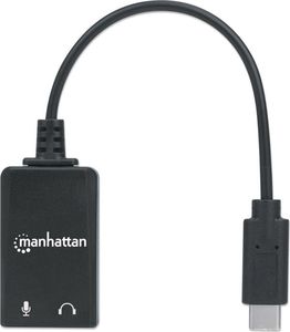 Karta dźwiękowa Manhattan Adapter USB-C (153317) 3