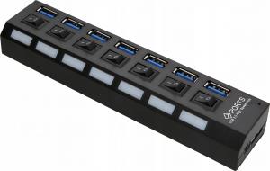 HUB USB Pawonik 7x USB-A 3.0 (-) 2