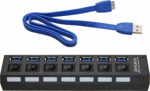 HUB USB Pawonik 7x USB-A 3.0 (-) 3