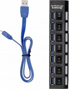 HUB USB Pawonik 7x USB-A 3.0 (-) 4