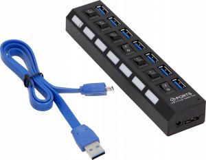 HUB USB Pawonik 7x USB-A 3.0 (-) 5