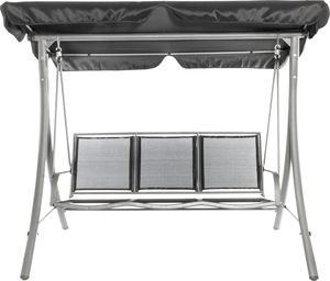 4Living Huśtawka ogrodowa Palmanova, szara 2