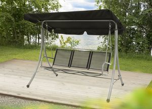 4Living Huśtawka ogrodowa Palmanova, szara 6