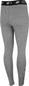 4f Legginsy damskie NOSH4-SPDF001 szare r. S 2