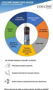 Coccine Dezodorant do obuwia Nano Deo Silver 150 ml 2