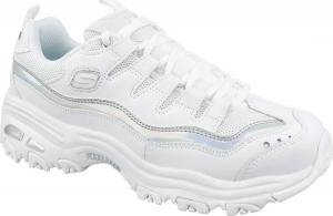 Skechers Buty damskie D'Lites białe r. 37.5 (13160-WSL) 1