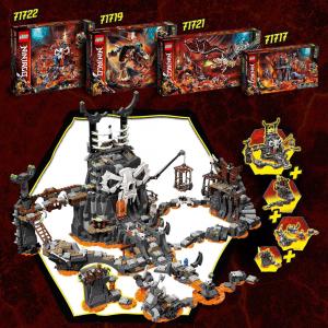 LEGO Ninjago Lochy Szkieletowego Czarownika (71722) 10