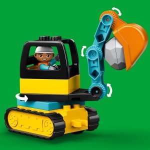 LEGO Duplo Ciężarówka i koparka gąsienicowa (10931) 4