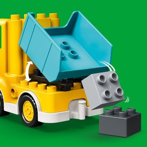 LEGO Duplo Ciężarówka i koparka gąsienicowa (10931) 5