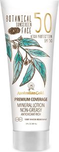 Australian Gold	 Tonizujący krem ​​ochronny do twarzy Botanical Tinted Face Medium-Tan SPF 50 88 ml 1