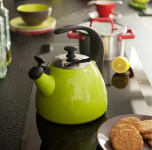 Ambition AMBITION Czajnik emaliowany Fusion Fresh 2,5 l green (37113) 2