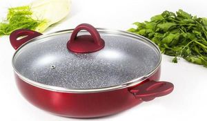 Patelnia Ambition wok Qualum Basic Stone 28cm 2