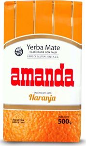 AMANDA Yerba Mate Amanda Naranja Pomarańczowa 500g 1