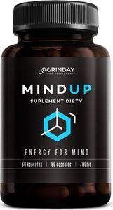 Grinday Mind Up - pamięć i koncentracja 60 kapsułek Grinday 1