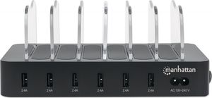 Ładowarka Manhattan 6x USB-A 2.4 A (102254) 3