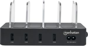 Ładowarka Manhattan 4x USB-A 2.4 A (102261) 3