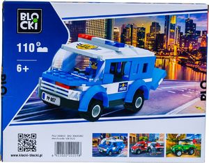 Blocki Klocki blocki policja 110 elementów 3