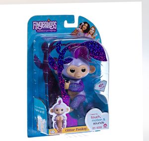 Fingerlings Interaktywna małpka zielona 2