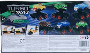 Pepco Plastikowe autko z wyrzutnią jasny niebieski 2