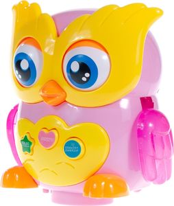 Artyk Mądra sowa różowa 4