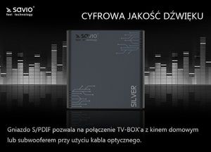 Odtwarzacz multimedialny Savio TB-S01 9