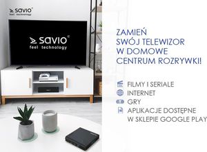 Odtwarzacz multimedialny Savio TB-P02 6