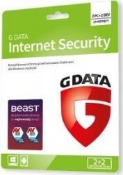 Gdata Internet Security 2 urządzenia 20 miesięcy  (C1802KK122U2GE) 1
