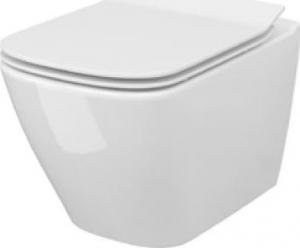 Miska WC Cersanit SET B220 City Square Clean On + deska Slim wolnoopadająca (S701-405-ECO) 1