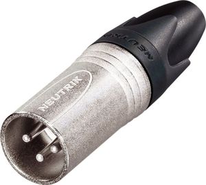 Neutrik Wtyk | Wtyczka Neutrik NC3MXX | 3-stykowa wtyczka kablowa XLR męska, xlr connector 1